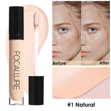 Load image into Gallery viewer, FOCALLURE 7 Colors Face Concealer Waterproof Full Coverage Long-lasting Moisturizing Smooth Liquid Foundation Makeup Cosmetics