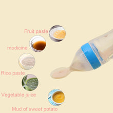 Load image into Gallery viewer, Baby Squeezy Spoon Bottle