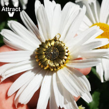 Load image into Gallery viewer, Open Locket Sunflower Necklace