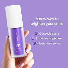 Load image into Gallery viewer, V34 Whitening Fresh Breath Brightening Purple Toothpaste Remove Stain Reduce Yellowing Care For Teeth Gums Oral 30ml Hot Selling