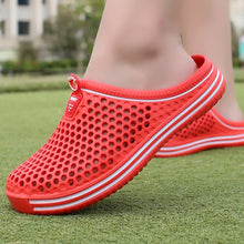Load image into Gallery viewer, 2019 Garden Clog Shoes Men Women Quick Drying Summer Beach Slipper Flat Benassies Outdoor Sandals Male Female Gardening shoes