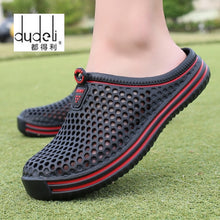 Load image into Gallery viewer, 2019 Garden Clog Shoes Men Women Quick Drying Summer Beach Slipper Flat Benassies Outdoor Sandals Male Female Gardening shoes