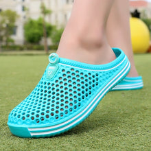 Load image into Gallery viewer, 2019 Garden Clog Shoes Men Women Quick Drying Summer Beach Slipper Flat Benassies Outdoor Sandals Male Female Gardening shoes
