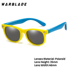 Load image into Gallery viewer, WBL New Fashion Kids Sunglasses Boys Girls Children Polarized Sun Glasses TR90 Silicone Safety Glasses Baby Eyewear UV400 Oculo