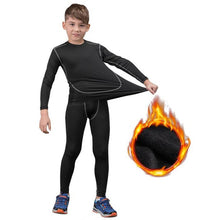Load image into Gallery viewer, New Winter Thermal Underwear Set Children