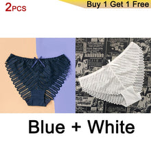 Load image into Gallery viewer, DERUILADY Sexy Perspective Lace Panties Women Comfortable Cotton Lingerie