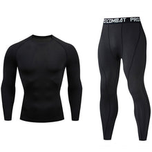 Load image into Gallery viewer, Quick Dry Men's Thermal underwear Sets