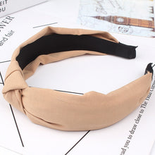 Load image into Gallery viewer, Wide Top Knot Hair Bands For Women