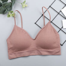 Load image into Gallery viewer, SVOKOR Push Up Solid Bra Summer Anti-light Korean Style