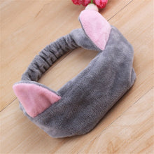 Load image into Gallery viewer, New Letter "OMG" Coral Fleece Soft Bow Headbands for women