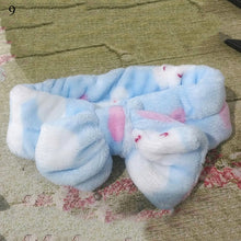 Load image into Gallery viewer, New Letter "OMG" Coral Fleece Soft Bow Headbands for women