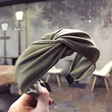Load image into Gallery viewer, Wide Top Knot Hair Bands For Women