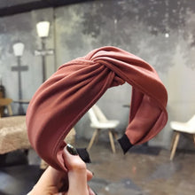 Load image into Gallery viewer, Wide Top Knot Hair Bands For Women
