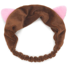 Load image into Gallery viewer, New Letter "OMG" Coral Fleece Soft Bow Headbands for women