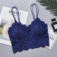 Load image into Gallery viewer, New Arrival Women Push Up Wireless Lace Bra Plus Size Lingerie Full Cup