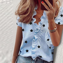 Load image into Gallery viewer, Elegant Ruffle blouse