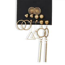 Load image into Gallery viewer, FNIO Women's Earrings Set Pearl Earrings For Women
