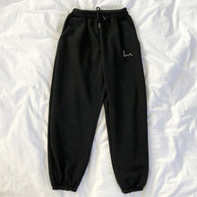 Load image into Gallery viewer, Mooirue Winter Women Harem Pants Stripe Embroidery