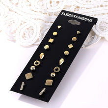 Load image into Gallery viewer, EN 12 Pairs Flower Women'S Earrings Set