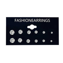 Load image into Gallery viewer, EN 12 Pairs Flower Women'S Earrings Set