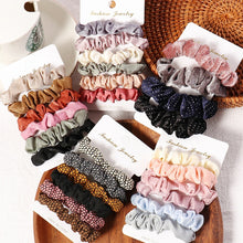 Load image into Gallery viewer, Scrunchies Hair Ring Candy Color Ties