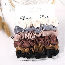Load image into Gallery viewer, Scrunchies Hair Ring Candy Color Ties