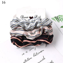 Load image into Gallery viewer, Scrunchies Hair Ring Candy Color Ties
