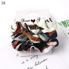 Load image into Gallery viewer, Scrunchies Hair Ring Candy Color Ties