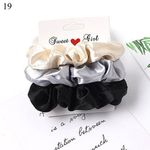Load image into Gallery viewer, Scrunchies Hair Ring Candy Color Ties