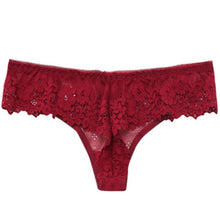 Load image into Gallery viewer, TERMEZY Women Sexy Lace Lingerie Thong Underwear