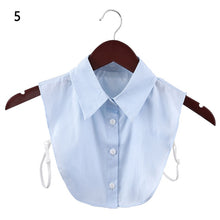 Load image into Gallery viewer, New Women Cotton Lace Fake Collar Blouse Detachable