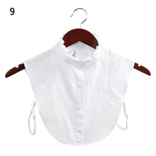 Load image into Gallery viewer, New Women Cotton Lace Fake Collar Blouse Detachable