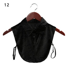 Load image into Gallery viewer, New Women Cotton Lace Fake Collar Blouse Detachable