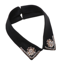 Load image into Gallery viewer, New Women Cotton Lace Fake Collar Blouse Detachable