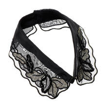 Load image into Gallery viewer, New Women Cotton Lace Fake Collar Blouse Detachable