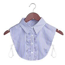 Load image into Gallery viewer, New Women Cotton Lace Fake Collar Blouse Detachable