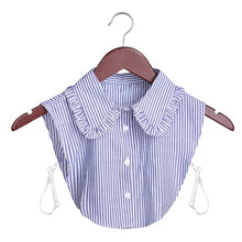 Load image into Gallery viewer, New Women Cotton Lace Fake Collar Blouse Detachable