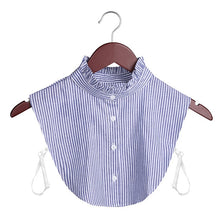 Load image into Gallery viewer, New Women Cotton Lace Fake Collar Blouse Detachable