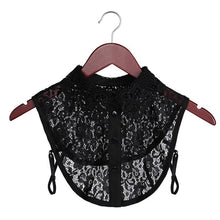 Load image into Gallery viewer, New Women Cotton Lace Fake Collar Blouse Detachable
