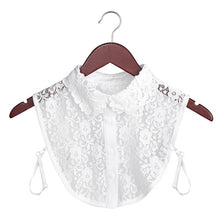 Load image into Gallery viewer, New Women Cotton Lace Fake Collar Blouse Detachable