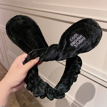 Load image into Gallery viewer, Wash Face Hair Holder Hairbands Coral Fleece