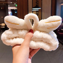 Load image into Gallery viewer, Wash Face Hair Holder Hairbands Coral Fleece
