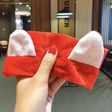 Load image into Gallery viewer, Wash Face Hair Holder Hairbands Coral Fleece