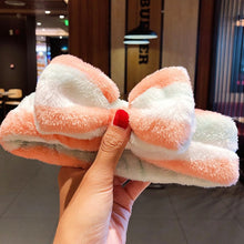 Load image into Gallery viewer, Wash Face Hair Holder Hairbands Coral Fleece