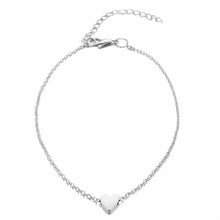 Load image into Gallery viewer, Vienkim Women 2019 Women Anklets Simple Heart Barefoot Crochet Sandals Foot Jewelry Two Layer Foot Legs Bracelet Anklets