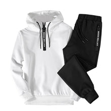 Load image into Gallery viewer, Men Clothing Set Sportswear Suit Autumn New Hoodies Sweatshirts Sporting Sets Men's Tracksuits Two Piece Hoodies+Pants 2pcs Sets