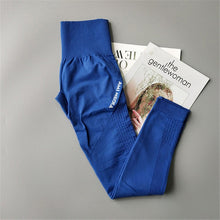 Load image into Gallery viewer, Women's Seamless Sports Leggings with Tummy Control