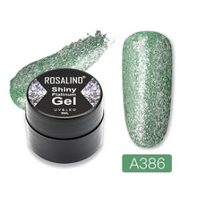 Load image into Gallery viewer, ROSALIND Gel Nail Polish Glitter Paint Hybrid Varnishes Shiny Top Base Coat For Nails Set Semi Permanent For Manicure Nail Art