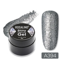 Load image into Gallery viewer, ROSALIND Gel Nail Polish Glitter Paint Hybrid Varnishes Shiny Top Base Coat For Nails Set Semi Permanent For Manicure Nail Art