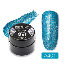 Load image into Gallery viewer, ROSALIND Gel Nail Polish Glitter Paint Hybrid Varnishes Shiny Top Base Coat For Nails Set Semi Permanent For Manicure Nail Art